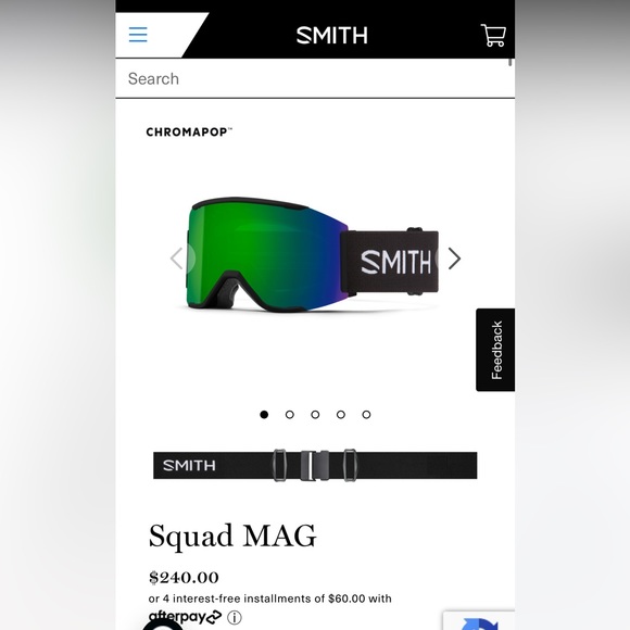 Smith Squad MAG goggles - Picture 5 of 14